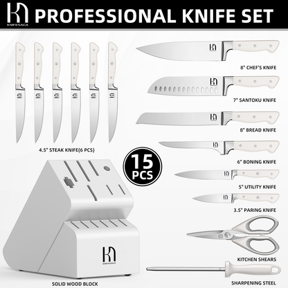 X4 Pro 15-Piece Knife Set