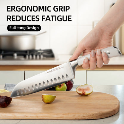 X3 Pro 15-Piece Knife Set White Handle